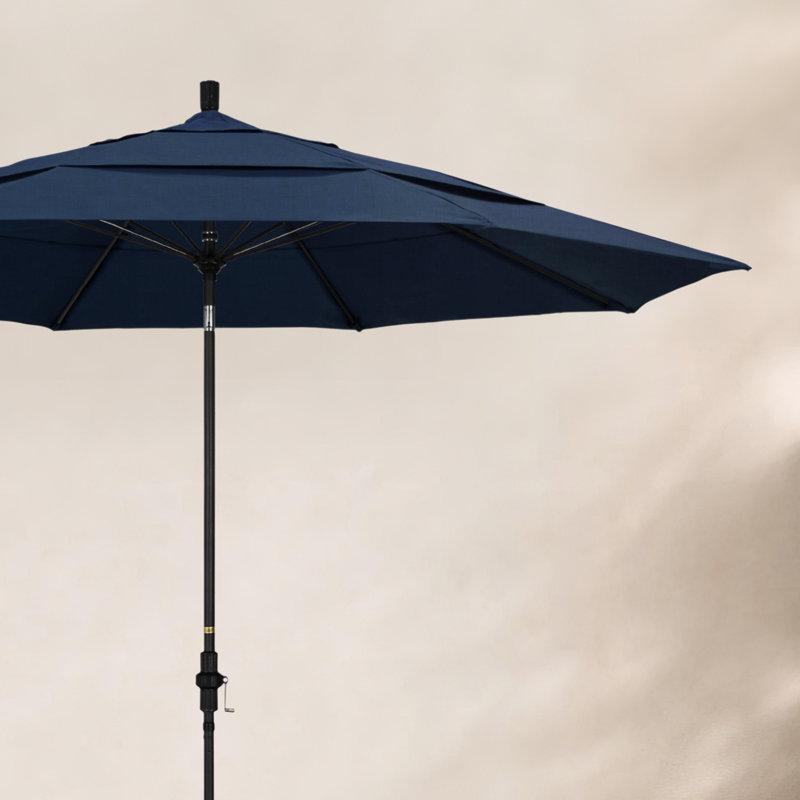 Parasol de marché 11 pi Brent, Spectre indigo Sunbrella®