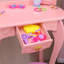 Ensemble de coiffeuse pour enfants avec miroir