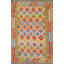 Tapis géométrique en laine Kilim