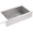 Ludington 34'' L Single Bowl Stainless Steel Kitchen Sink