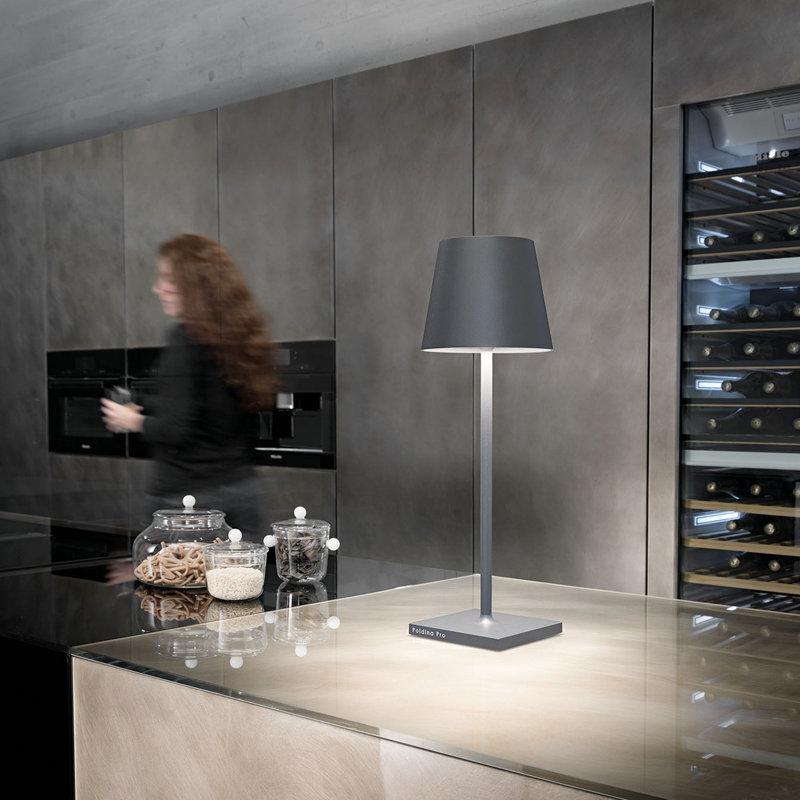 Poldina Pro L Desk Lamp, Dark Gray