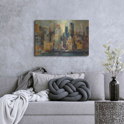 New York New York' by Marilyn Hageman, Metal Wall Art