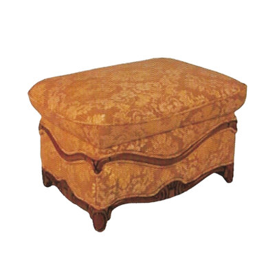 Parkline Upholstered Ottoman