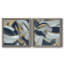 Rustic and Bitterweet I - Ensemble de 2 peintures sur toile encadrées-121954214-121954213