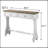 Antique White 2-Drawer Console Table