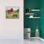«Rurale rouge grange B» par Jean Plout, art mural sur toile-1845181938