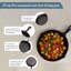 Buckingham Pre-seasoned Cast Iron Frying Pan 25 cm