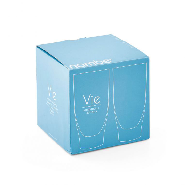 Nambe Vie Highball Glasses