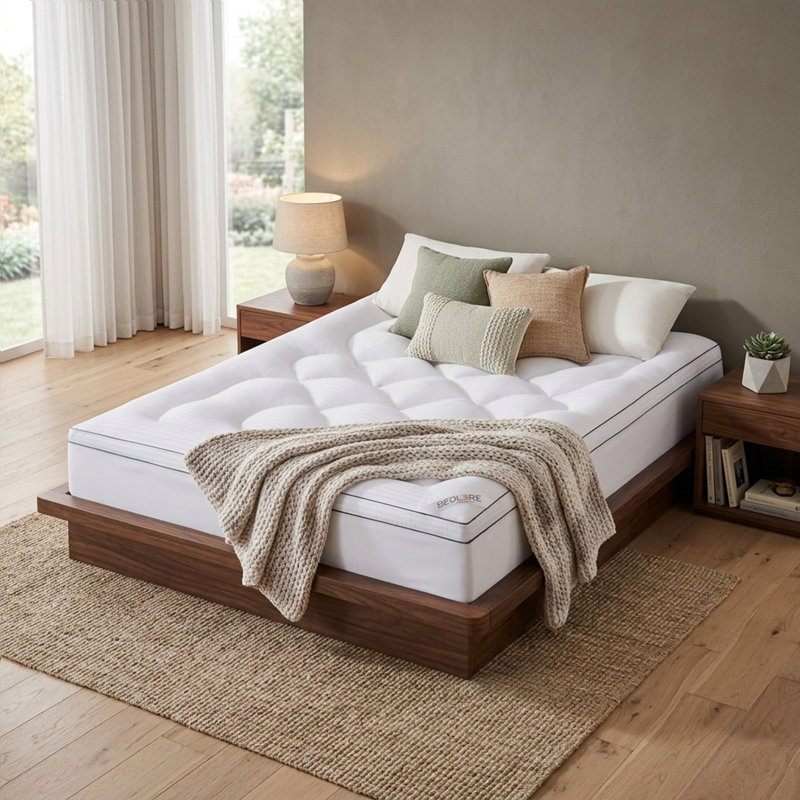Surmatelas BEDLORE® Cloud, Lit double, Blanc