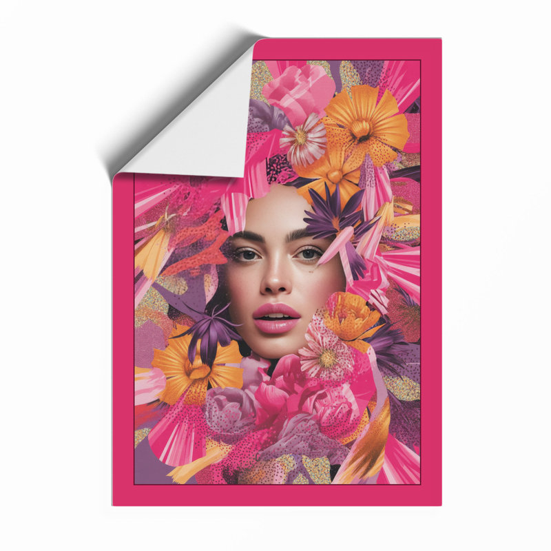 Bloom Modern - Framed Print, A4 - 29.7 x 21.0 cm, Unframed