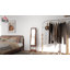 HOMCOM Freestanding Mirror Jewelry Cabinet with LED Lights-115153673
