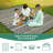 6' x 9' Reversible Outdoor Patio Rug, Waterproof Plastic Straw Weave, Foldable Lightweight Design, Easy-Clean Surface for Backyard, Deck, Camping and Beach-1264458691-1264458713