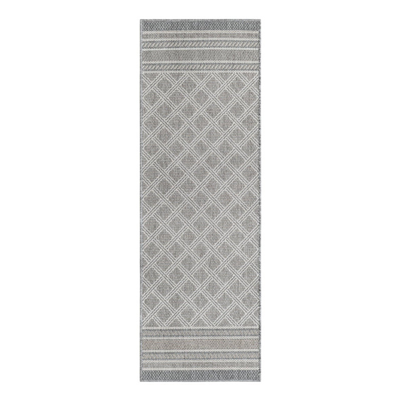 Indoor/Outdoor Trellis Area Rug, Runner 2' x 6'1"
