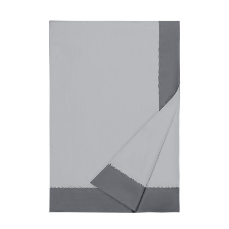 Doppio Duvet Cover, Full Duvet Cover, Silver CH