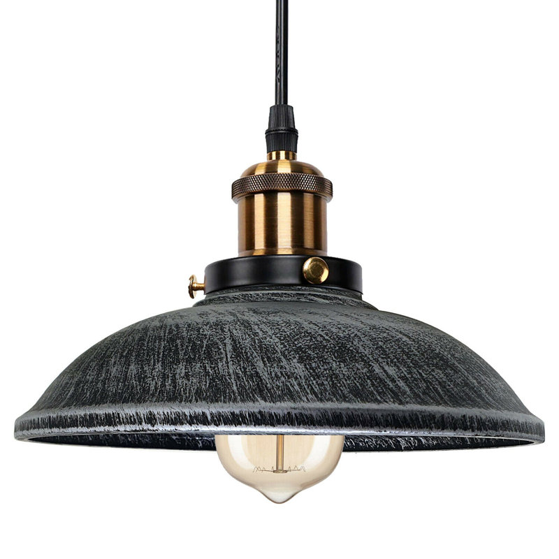 Grubbs 1 - Light Dome Pendant, Brushed Silver