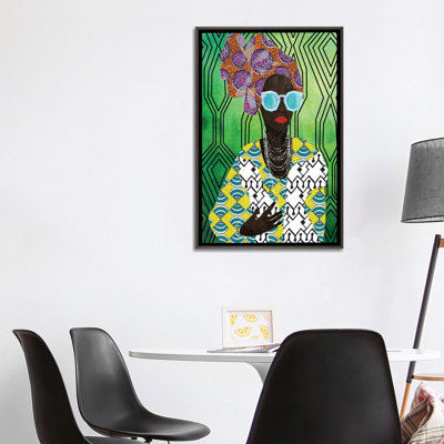 «Modern Turban Woman IV» par Nikki Chu - reproduction
