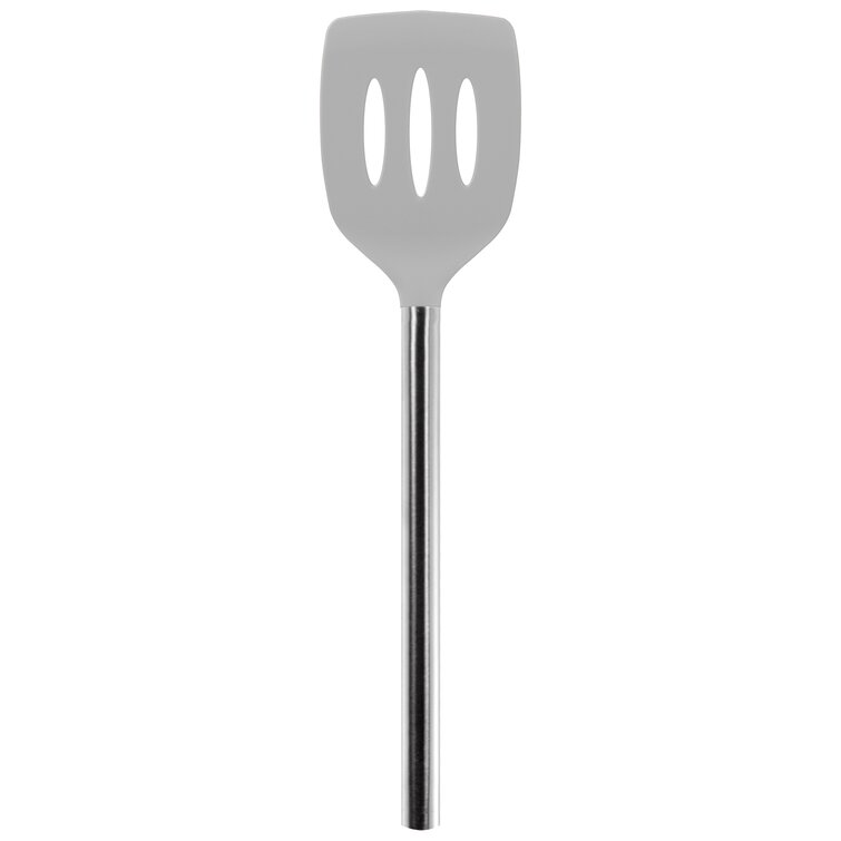 Stainless Steel Handle Non-stick Slotted Pancake Turner Spatula
