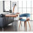 18.50'' H Velvet Upholstered Armchair-86604387