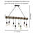 Jason 8 - Light 41.7" Unique Linear Chandelier with Wood Accents