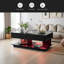 Table basse extensible, table basse centrale efficace avec plusieurs compartiments de rangement, table basse réglable multifonctionnelle avec espace de rangement caché pour le salon-114210899