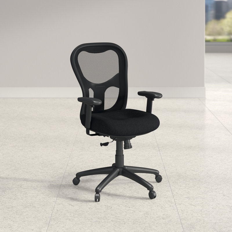 Apollo High-Back Multi-Function Mesh Task Chair with Seat Slider, Synchro Tilt