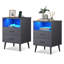 Ensemble de table de chevet l 17,7 po Targo-584652896