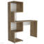 Bureau avec armoires de rangement, quatre tablettes