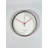Elegant Decorative Wall Clock, Pink, 11.8 x 11.8 x 1.8 inches | 100% Plastic with Real Glass Cover | Stylish Timepiece for Home Décor, Unique Gift Idea for Any Occasion, Perfect for Living Room & Bedroom-105527681
