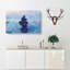 Balancing Zen Stones Upon A Lake - Wrapped Canvas Painting-56656748