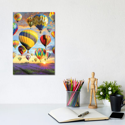 Hot Air Baloons - Wrapped Canvas Print
