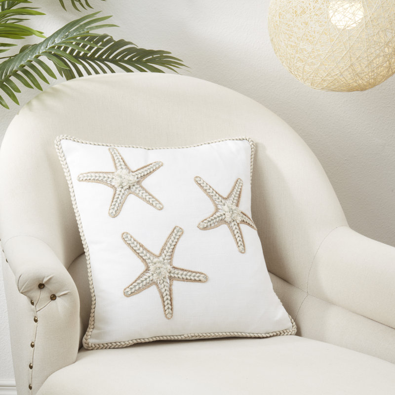 Naviguer Collection Cotton Throw Pillow, Polyester