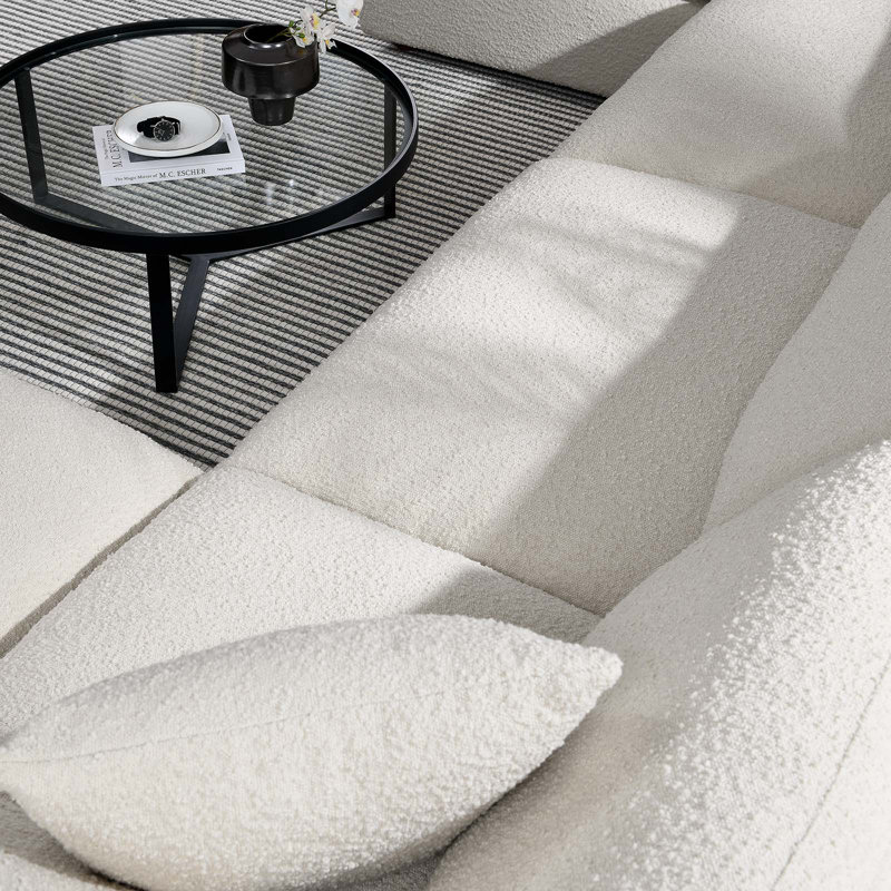 Canapé modulaire 6 pièces Commix, Ivoire