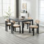 Chaise rembourrée moderne en bois massif avec dossier, belle chaise d'appoint pour salle à manger, bureau et salon-89826662