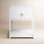 Elin 1-Drawer Acacia Nightstand