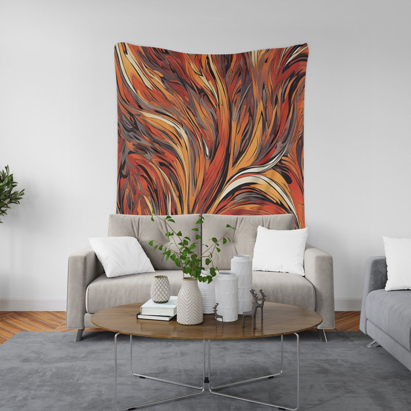 Tapisserie murale, H 60 po x l 51 po