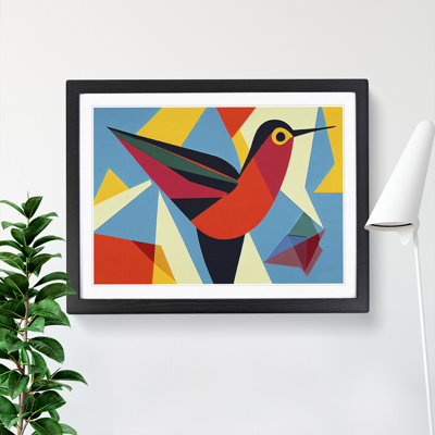 Abstract Hummingbird Vol.2 - Single Picture Frame Print