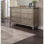 Commode avec tiroirs à miroir