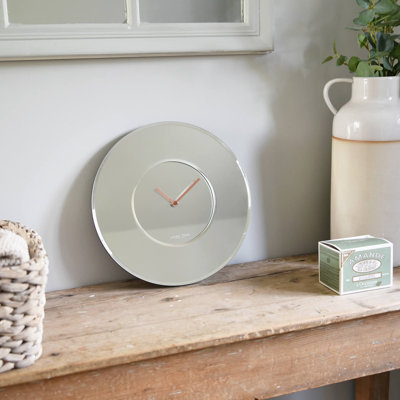 Glass Wall Clock