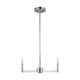 Haines 3 Light Metal Dimmable Chandelier