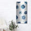 Art mural indépendant 5 pi par Shirley Novak, 24 po x 48 po