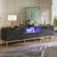 Brilyn Fluted TV Stand, Glossy Media Console with Wave Pattern Buffet Cabinet-1915976573-1936950616
