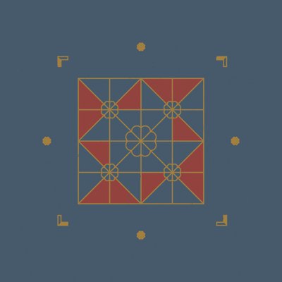 «Game Boards IV» par Jacob Green - impression sur toile tendue