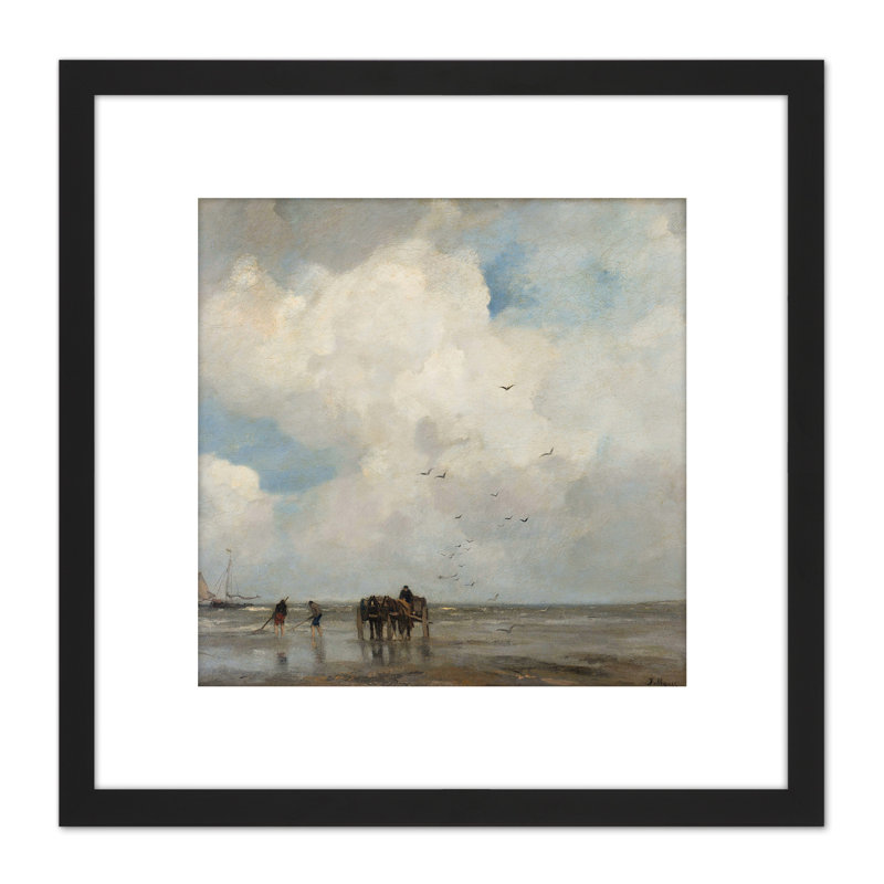 Shells Fish Sea Boats 1 Piece Single Picture Frame Painting