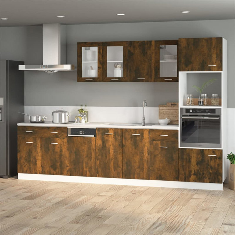 Drawer Base Cabinet 40X46x81.5 Cm, Brown