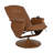 Massaging Multi-Position Recliner with Deep Side Pockets and Ottoman with Wrapped Base-91490487