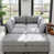 Gris chenille