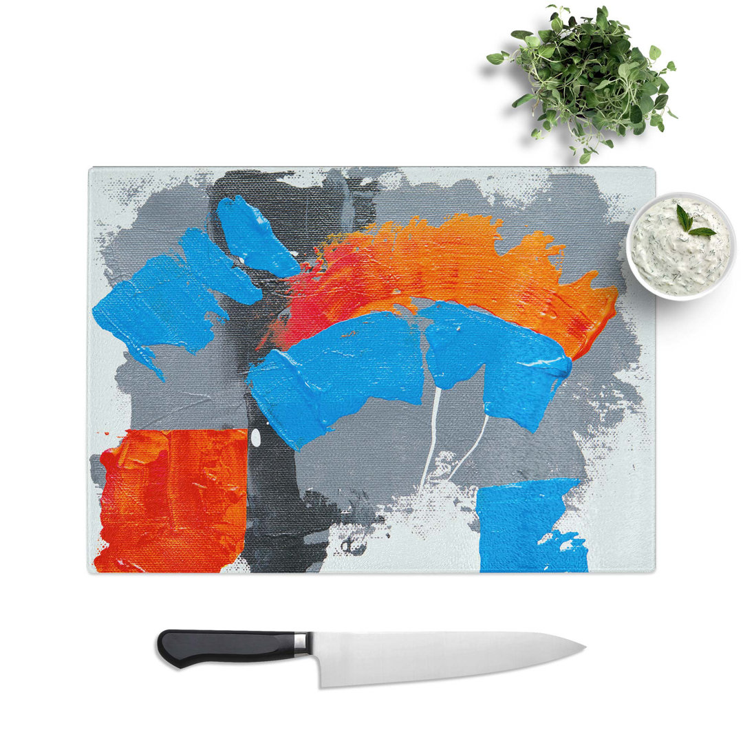 Tempered Glass Art Painting Vol.364 Chopping Board