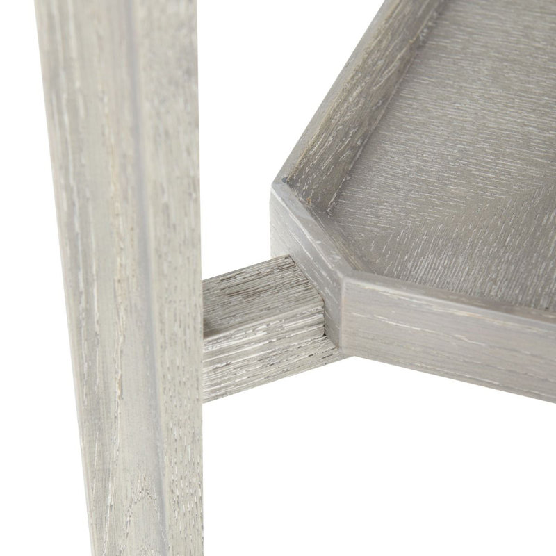 Bertram End Table, Gray