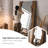 66.93"Vintage Pine-Framed Full-Length Mirror-1236881755