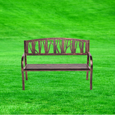 Bozart Steel Park Bench